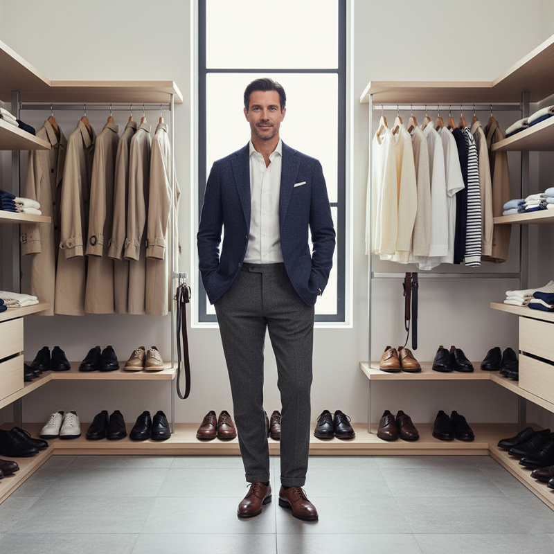How To Build A Timeless Men Wardrobe